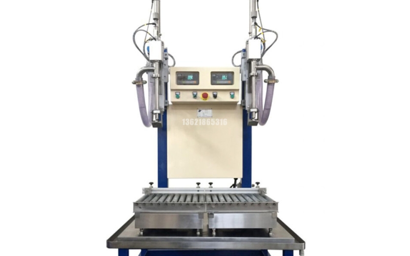 半自動罐頭重量灌裝機